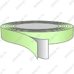 Фотолюминесцентная лента GloBrite® Green Arrow